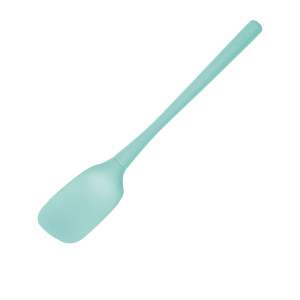 Tovolo Flex-Core All Silicone Mini Spatula & Spoonula (Set of 2): Aqua