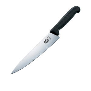 Victorinox Cook's Broad Blade Carving Knife 31cm Black