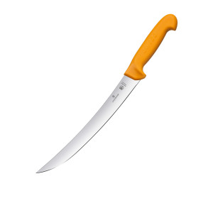 Victorinox Swibo Curved Stiff Butchers Knife 26cm Orange