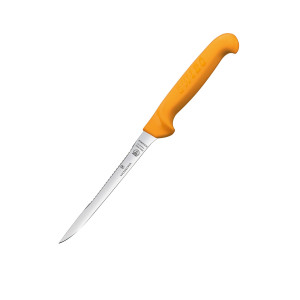 Victorinox Swibo Fish Filleting Knife with Scaler 16cm Orange