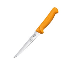 Victorinox Swibo Straight Wide Blade Boning Knife 18cm Orange