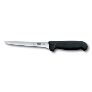 Victorinox Fibrox Boning Knife Straight Narrow Blade 15cm 