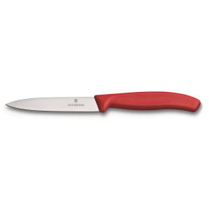 Victorinox Paring Knife Pointed Blade 10cm Red