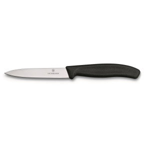 Victorinox Paring Knife Pointed Blade 10cm Black