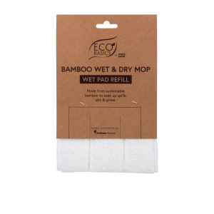 White Magic Eco Basics Bamboo Wet Pad Refill White