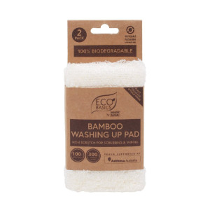 White Magic Eco Basics Bamboo Washing Up Pad 