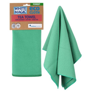 White Magic Individual Eco Cloth Tea Towel Forest
