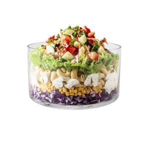 Wilkie GW Melrose Salad Bowl 22x12cm Glass