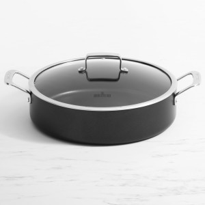 Wolstead Superior+ Chef's Pan with Lid and Two Helper Handles 32cm 6.5L