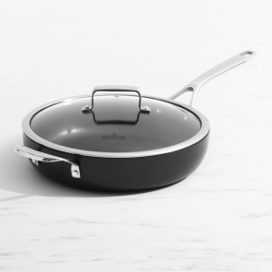Wolstead Superior+ Saute Pan with Lid and Helper Handle 30cm 4.1L
