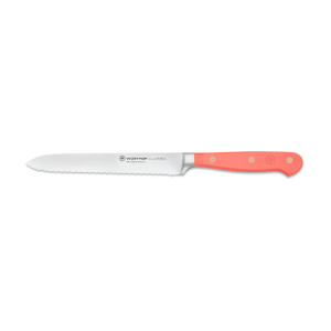 Wusthof Classic Serrated Utility Knife 14cm Coral Peach