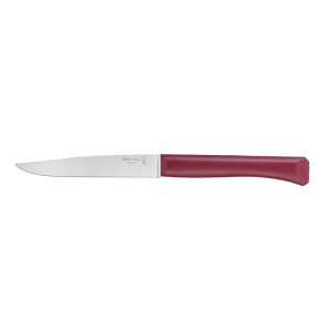 Opinel Bon Appetit+ Table Knife 11cm Red Garnet