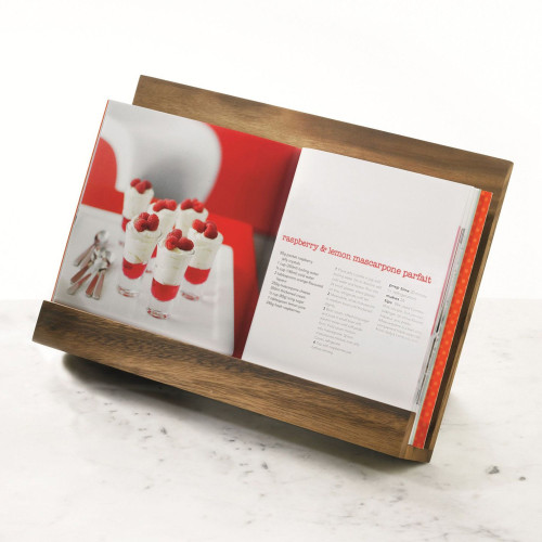 Davis & Waddell Essentials Acacia Recipe Book Holder Kitchenware