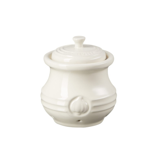 Le Creuset Stoneware Garlic Keeper Meringue Kitchenware Australia