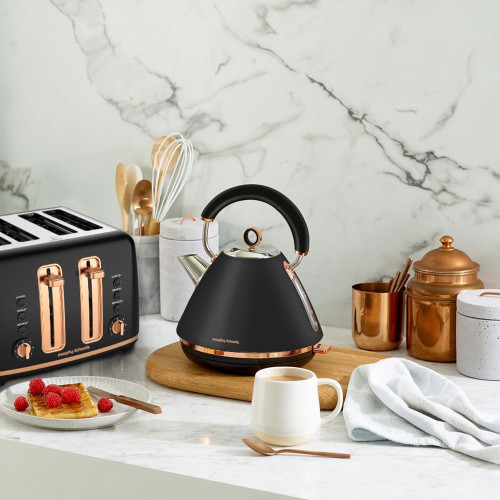 Morphy Richards Black And Rose Gold Kettle Argos Morphy Richards