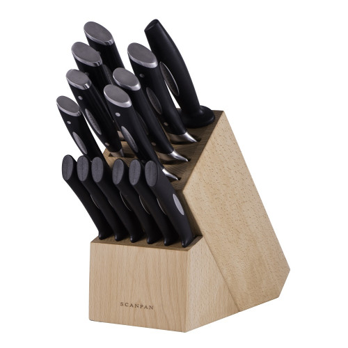 Scanpan Classic Knife Block Set 15pc Kitchenware Australia