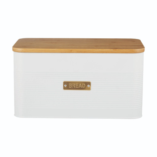 Typhoon Otto Square Bread Bin 9.5L White Kitchenware Australia